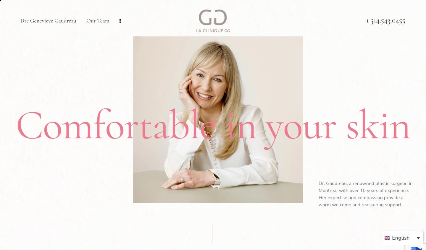 La Clinique GG — website by Medical+